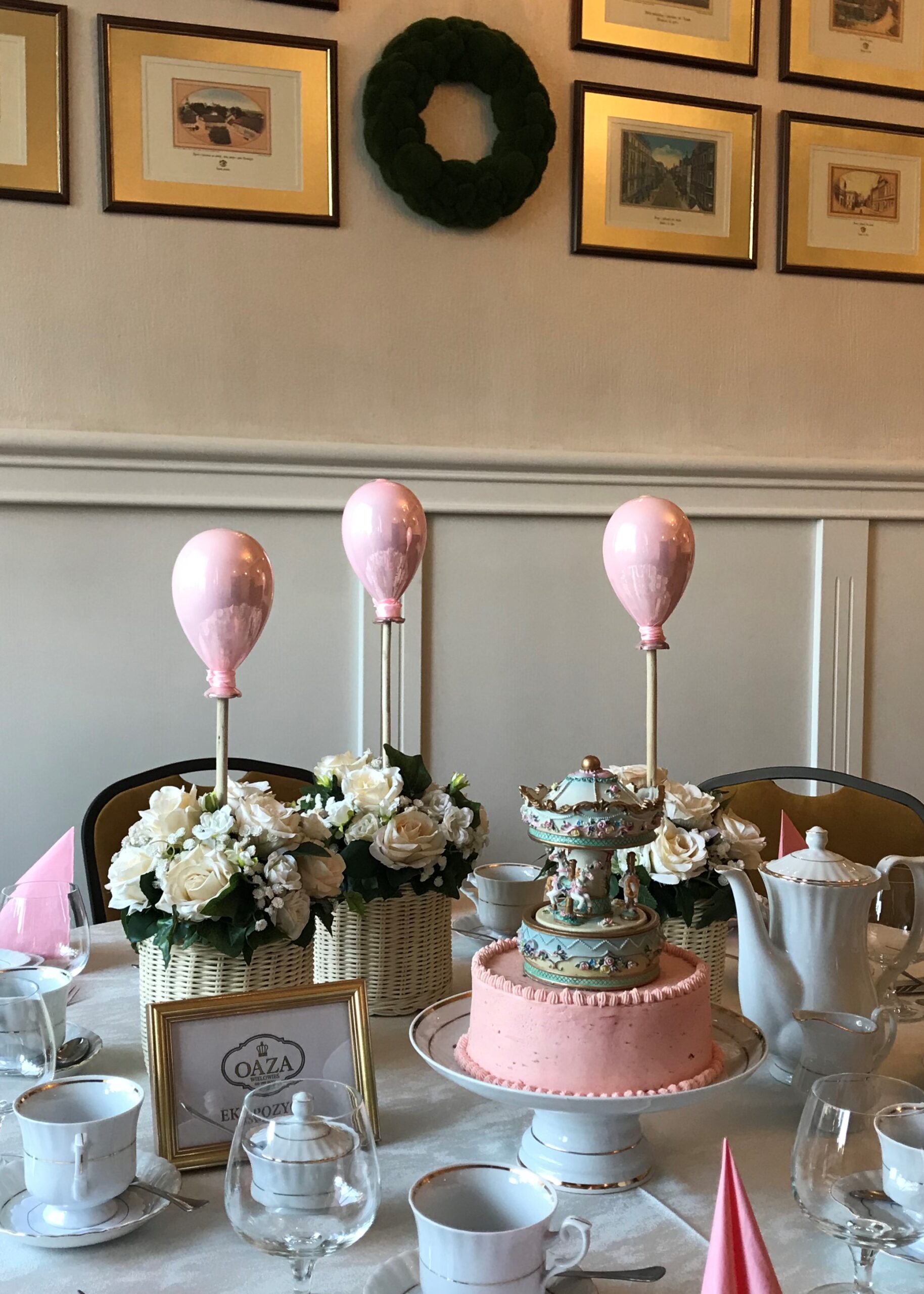 Sala porcelanowa Wielowieś - organizacja przyjęć