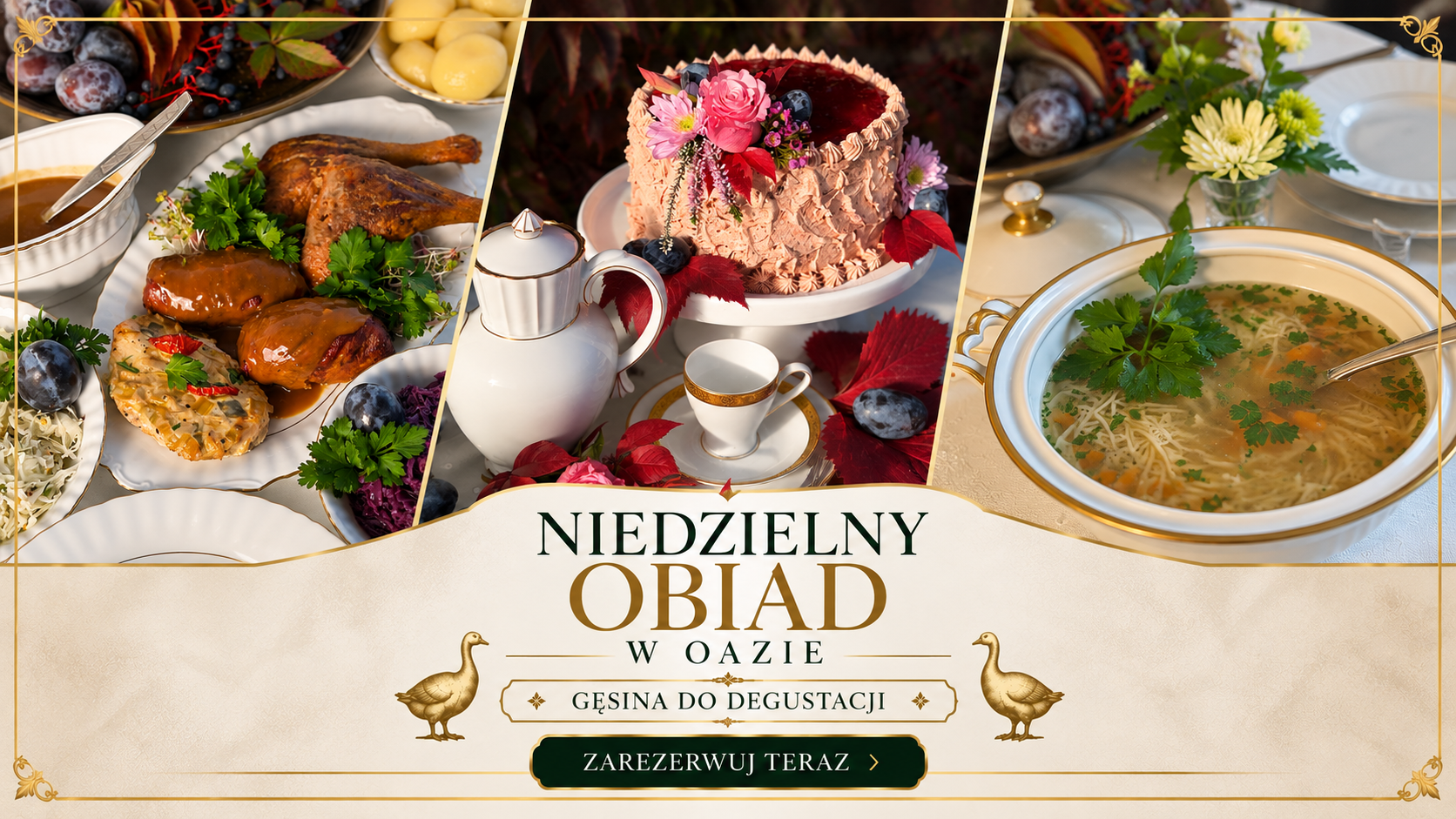 Niedzielny obiad w Oazie